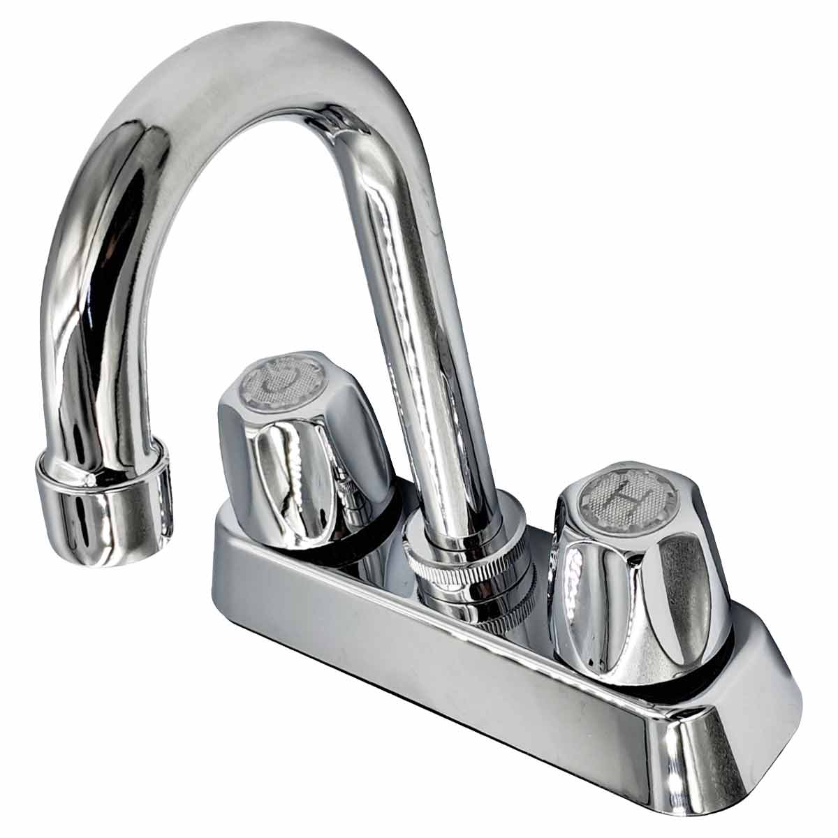 Mezcladora ABS P/Bar Manerales Redondos 4" Cromo Fontanery
