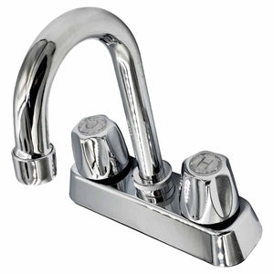 Mezcladora ABS P/Bar Manerales Redondos 4" Cromo Fontanery