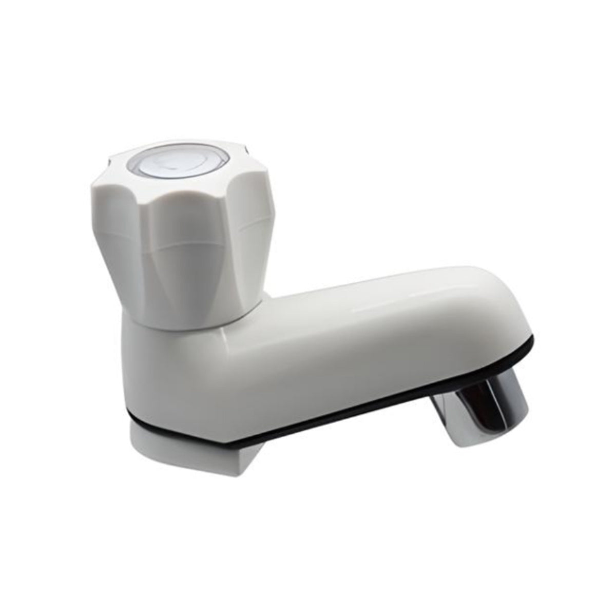 Llave Mezcladora Monomando Para Lavabo 1/2 Pulg Blanco