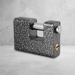 Candado De Hierro Antipalanca 80mm Para Cortina Seguridad