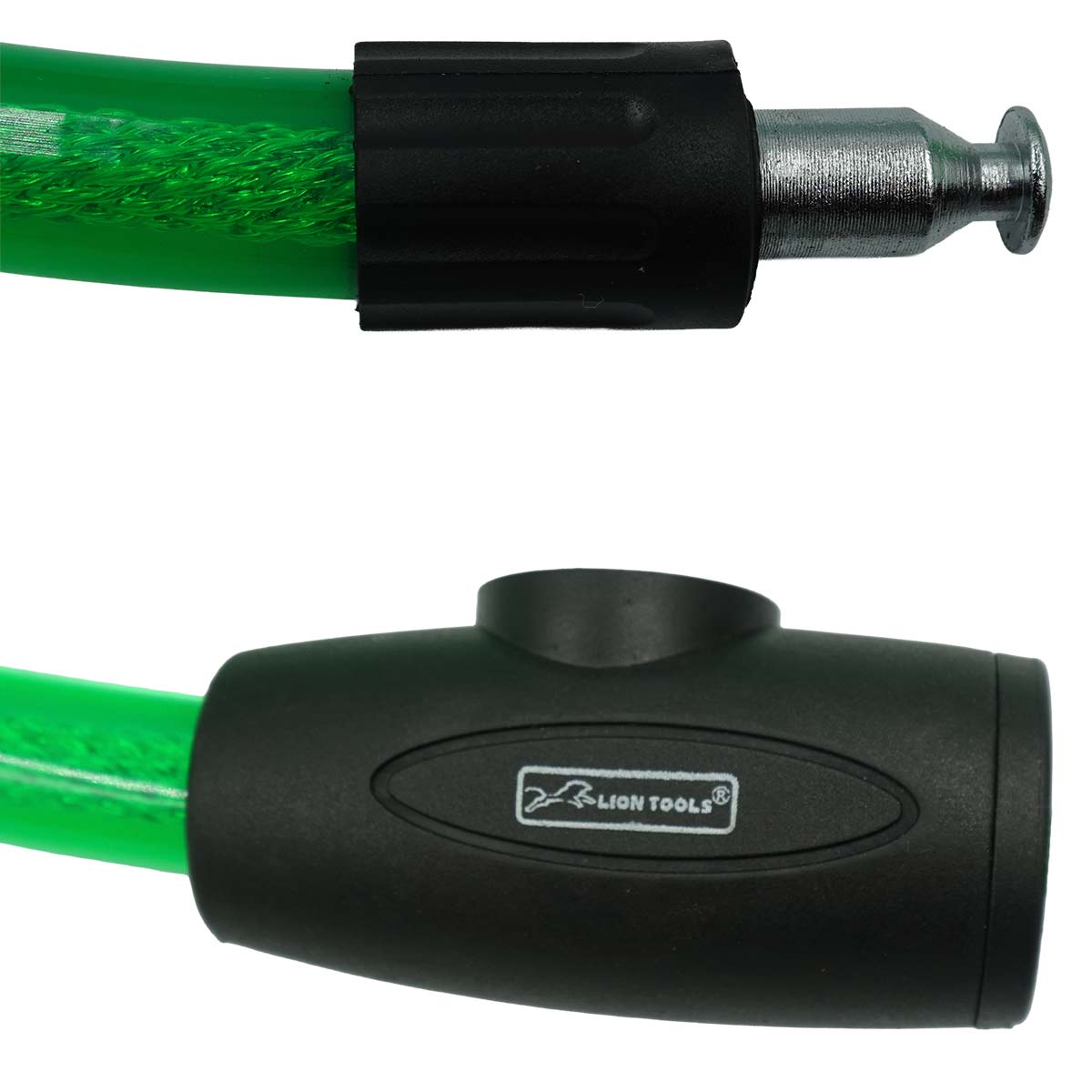 Candado Cable De Acero Uso Ligero 1.2M P/ Bicicleta 2 Llaves