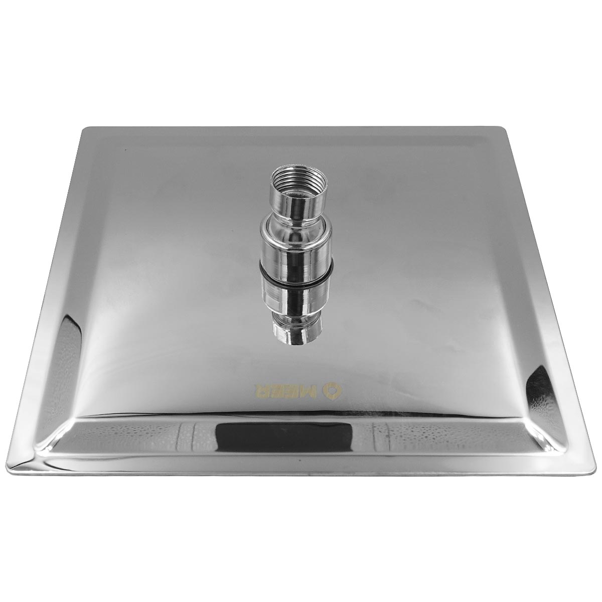 Regadera Cuadrada 8" Acero Inoxidable Deluxe Meer