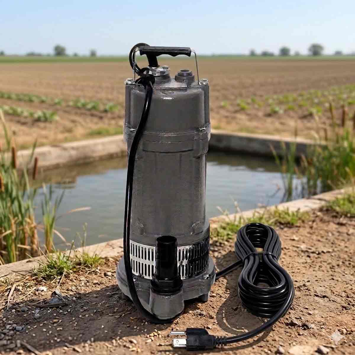 Bomba De Agua Sumergible 1/2 HP 370W 127V Embobinado De Cobre Igoto