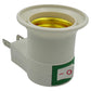 Socket Portalampara Enchufe Con Interruptor Y Clavija E27