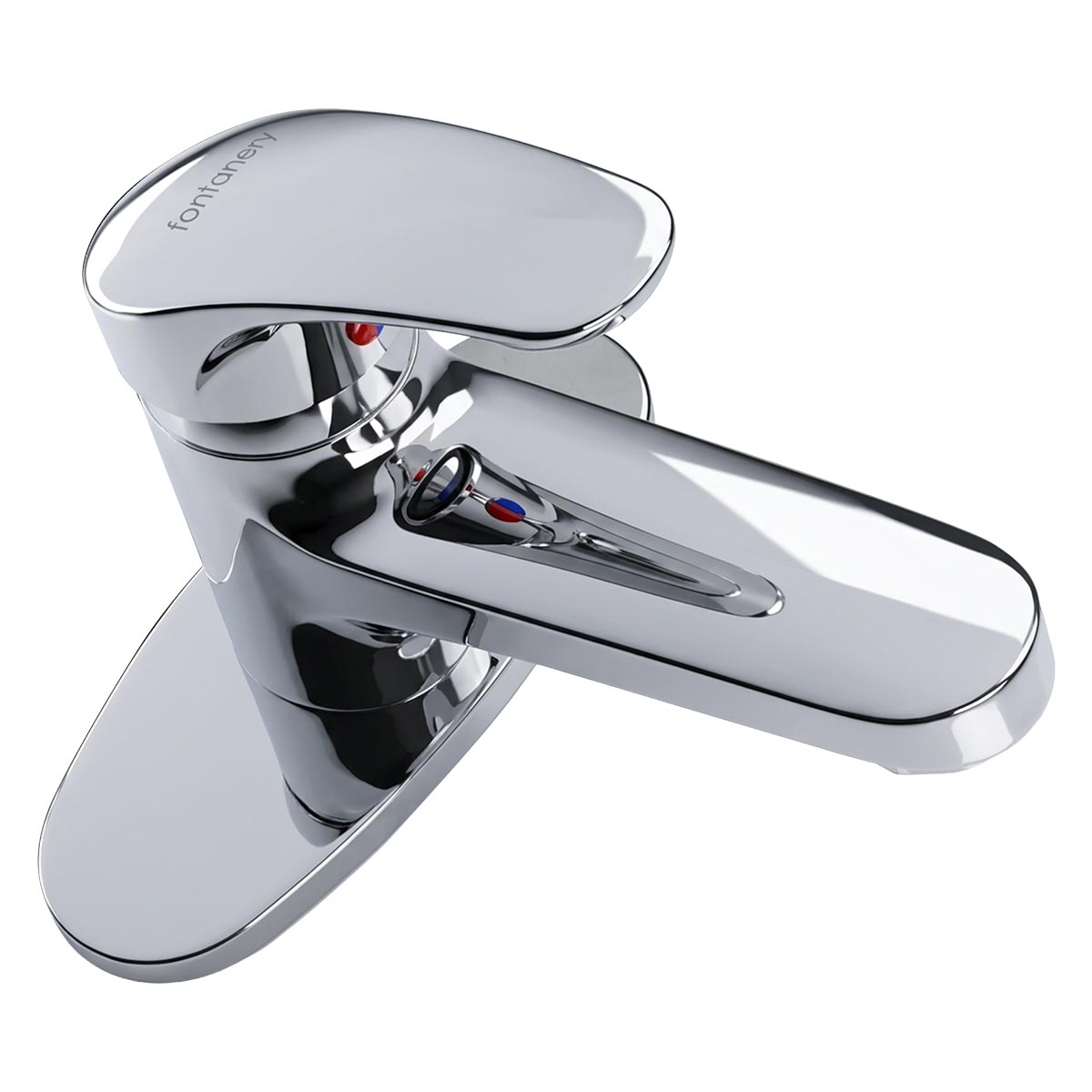 Mezcladora Monomando ABS Lavabo Cromo Fontanery