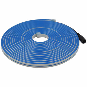 Tira Led Neon Flexible 5M Sumergible Sin Fuente Azul