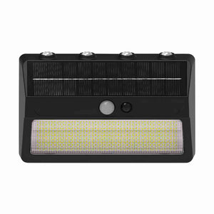 Lampara Solar Arbotante Led 6500K Con Sensor De Movimiento 600lm