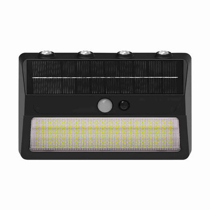Lampara Solar Arbotante Led 6500K Con Sensor De Movimiento 600lm