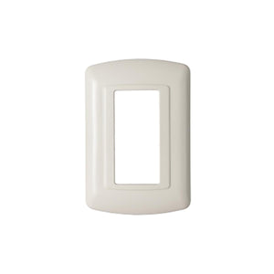 Placa Abs Color Marfil Tipo Venecia Duplex
