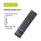 Control Remoto Universal 6 en 1 TV DVD Cable Audio Y Video