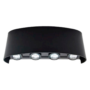 Lampara Luminario Led Pared Arbotante 16W 8 Luces Luz Fria