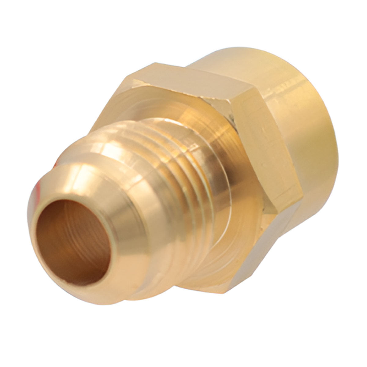 Niple Campana Conexion De Laton Para Gas 3/8" X 3/8"