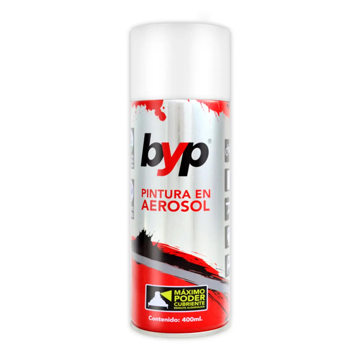 PINTURA BLANCO MATE 400ML BYP BROCHAS Y PRODUCTOS S de RL de CV Ferreabasto