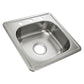 Tarja Sencilla Para Empotrar Calibre 24 48X48CM Acero Inoxidable Roalflux