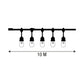 Guirnalda Luminario Serie Tira Led 20W 2400K 20 Focos 10M