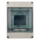 Caja Sobreponer Riel Policarbonato 4-5 Ventanas 240V 100A 60Hz