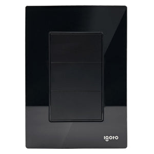 Placa Armada Ciega Cristal Negro Igoto IGOTO Ferreabasto