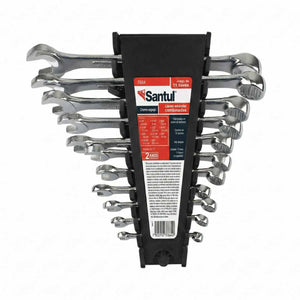 Juego De Llaves Combinadas 11 Pzs 1/4 - 7/8 Pulg Acero