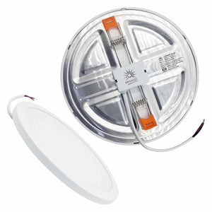 Lampara Luminario Led Circular Empotrable 18W Luz Fria