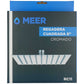 Regadera Cuadrada 8" Acero Inoxidable Deluxe Meer