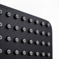 Regadera Cuadrada De ABS 4" Acabado Negro Roalflux