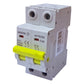 Interruptor Termomagnetico De 2 Polos 50A Riel Din 10kA