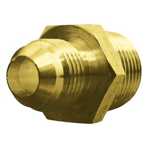 Niple Terminal Conexion De Laton Para Gas 3/8" X 1/2"