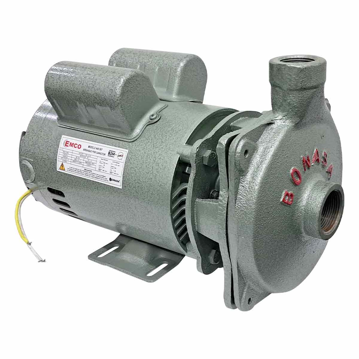 Bomba Agua Centrifuga Impulsor De Fierro 2Hp 20/60 IF Bonasa