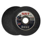 PACK 25 PZS DISCO DE CORTE DE METAL Y ACERO INOXIDABLE 4 1/2” (115MM) X 1.0MM X 7/8” (22MM) NRT