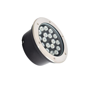 luminario led empotrable de piso 15w empaque