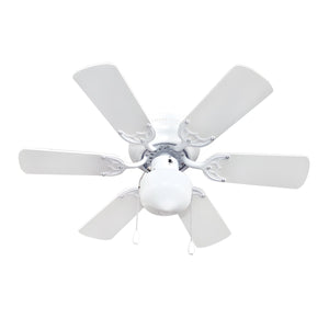 QJFC3102 VENTILADOR MENORCA 30" 6 ASPAS COLOR BLANCO BENELUX