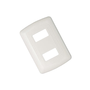Placa Abs Color Marfil Tipo Venecia 2 Unidades