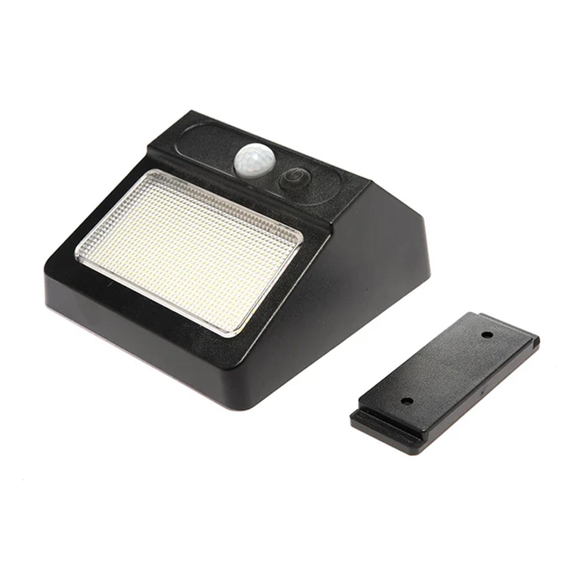 Lampara Solar Arbotante Led Exterior 6500K Con Sensor De Movimiento