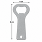 Destapador Plano Niquelado Calibre 16 3 1/4 Pulgadas Lion Tools