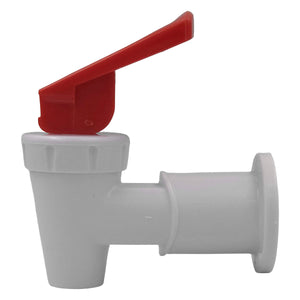 Llave Para Garrafon Palanca C/ Valvula 3/8" Dispensador Rojo