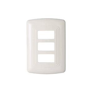 Placa Abs Color Marfil Tipo Venecia 3 Ventanas