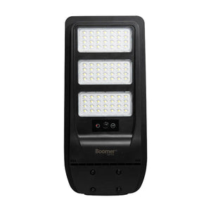 Luminario Led Solar Suburbana Exterior 100W Luz Fria Negro