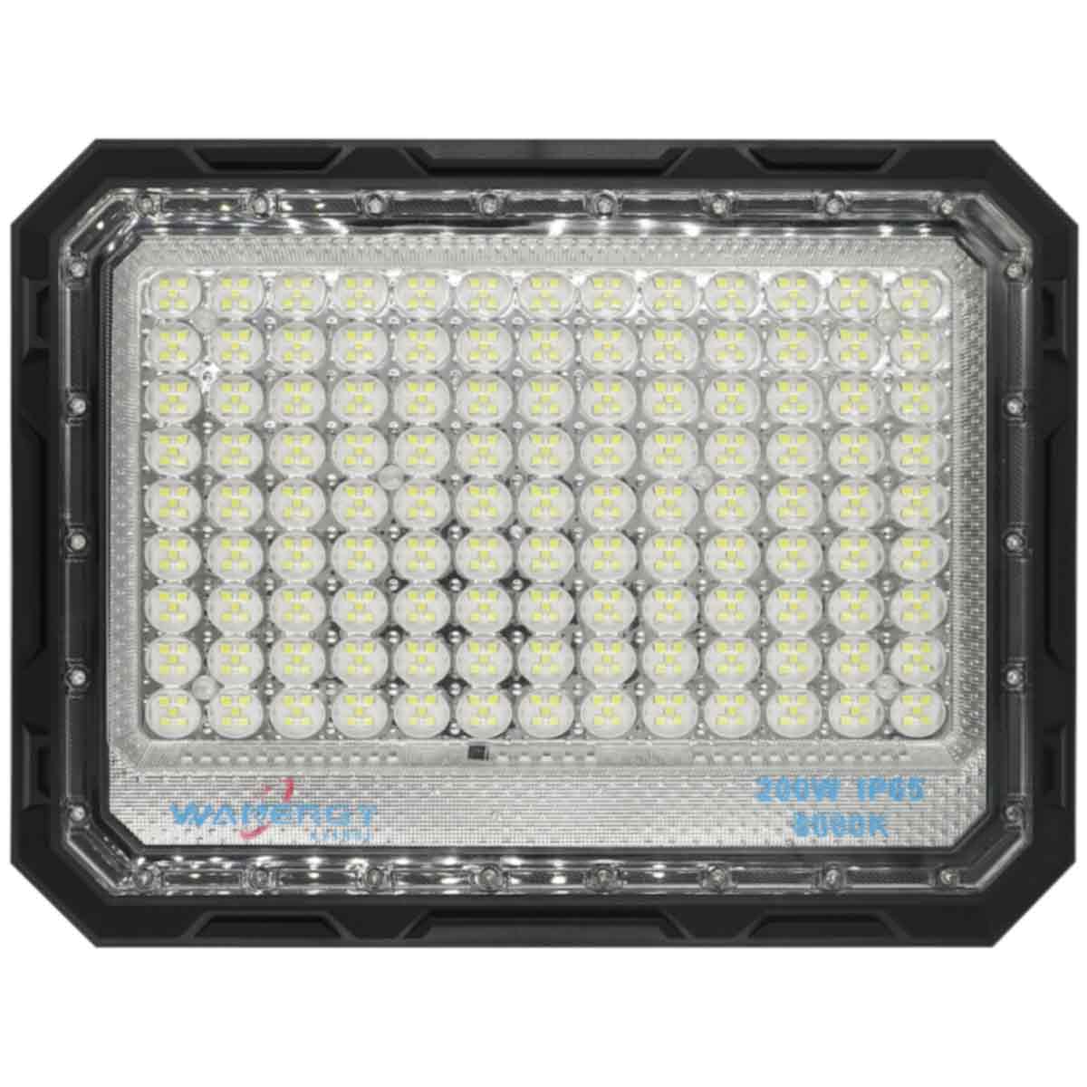 Lampara Reflector LED Solar Con Panel 200W 8000K Wanergy