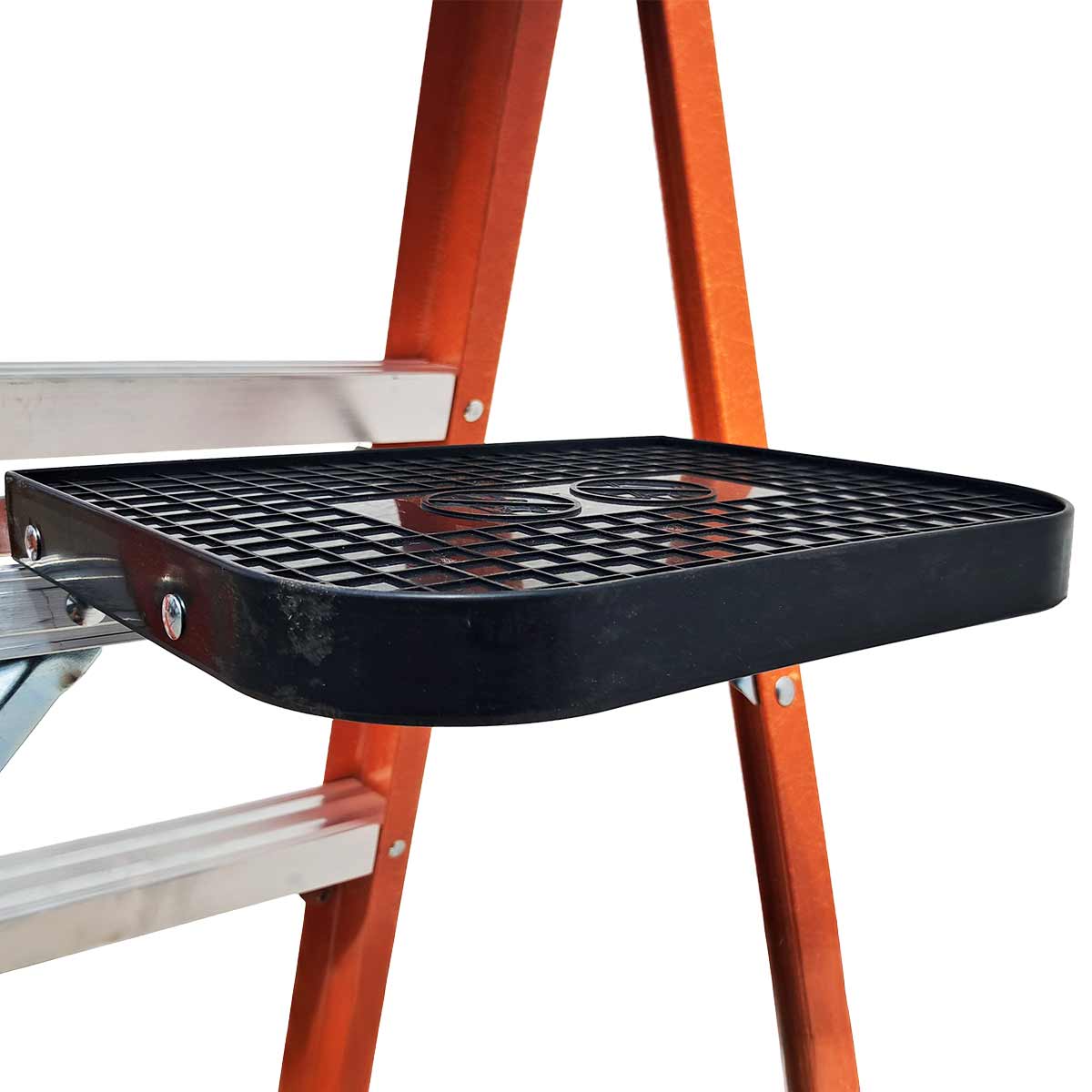 Escalera Tijera De Fibra De Vidrio Tipo II 175 Kg 6 Escalones
