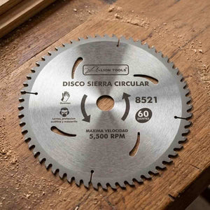 Disco Sierra Circular 10" X 1" 60 D Lion Tools