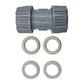 Cople De Reparación Pvc 3/4 Pulg Para Tubería Conexión