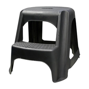 Escalera Taburete Plastico 2 Escalones Antiderrapante Byp