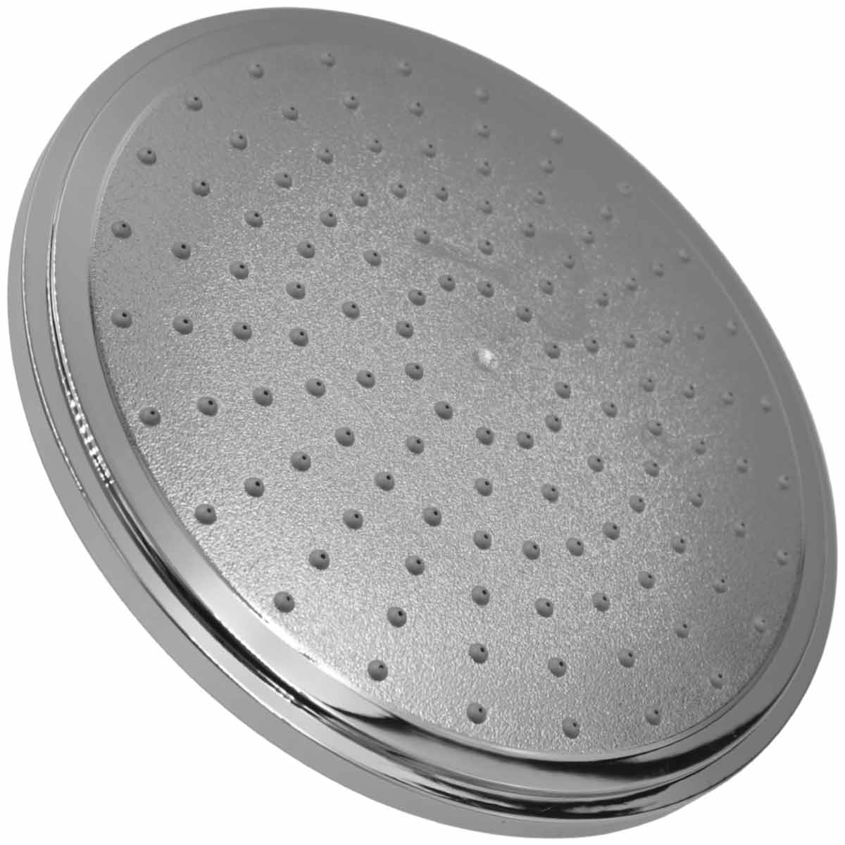 Regadera Redonda Plastica Cromada 8'' Meer