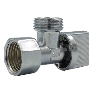 Valvula Angular Paso 1/2"H X 1/2"M Volante Plano