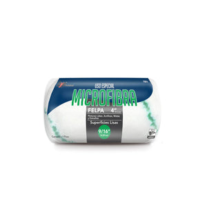 Felpa Microfibra Para Rodillo Superficies Lisas 4 x 3/8 Pulg