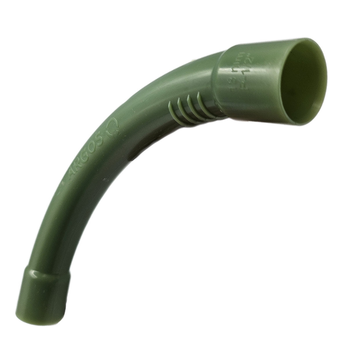 Codo Curvo 90° Conduit Verde Pvc Pesado 3/4