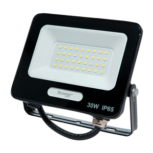 Lampara Reflector Led Exterior 30W 6500K Luz De Dia Negro