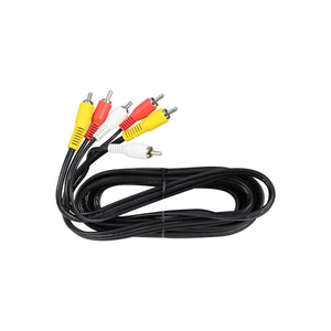 Cable 3 Conectores Rca Macho/macho 1.8 Metros