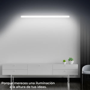 Luminario Tubo Led T8 Base Integrada Abs 21w=155w 1.20m Nom ADIR Ferreabasto