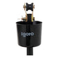 Ventilador De Techo 56 Pulg 70W Industrial Metalico Negro Igoto